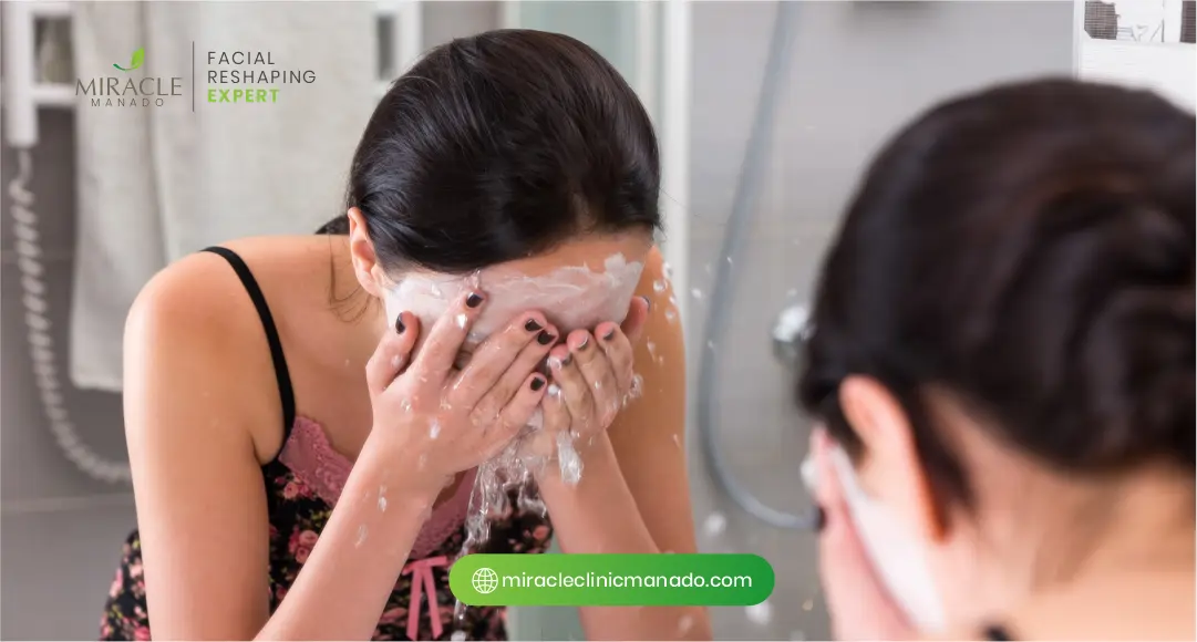 Tips Penggunaan Sabun Cuci Muka agar Jerawat Cepat Reda