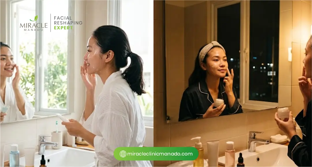 Rutinitas Skincare Pencerah Pagi vs Malam_ Apa Bedanya_